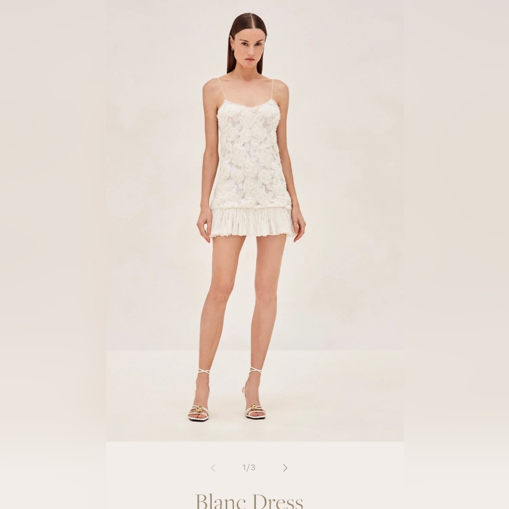 ALEXIS- White- Blanc Dress